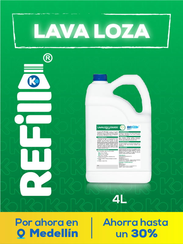 Refill Lavaloza 4 L